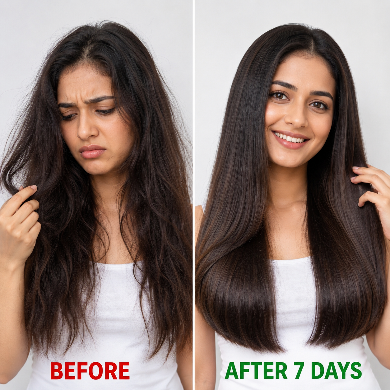 1. Grow Long Leave - In Conditioner Spray - {Pack of 2} | Hair Growth & Anti - Frizz
